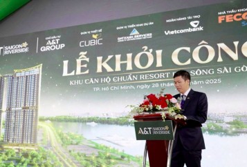 Lễ khởi công dự án căn hộ A&T Sài Gòn Riverside