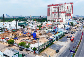 Tiến độ Emerald Boulevard tháng 3-2026 