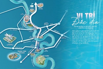 Vị trí dự án Serena Riverside: Vĩnh Phú 29, Lái Thiêu, sát sông Sài Gòn