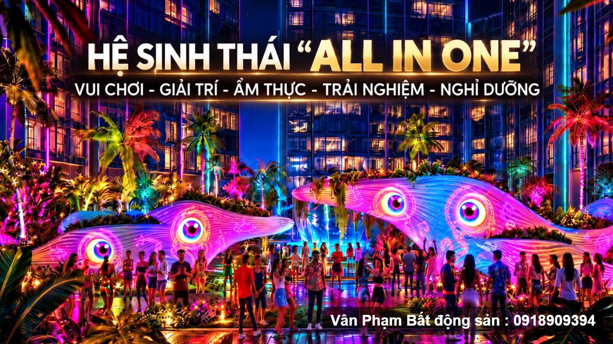 Hệ sinh thái tiện ích All in One tại Qtopia Phước Hải