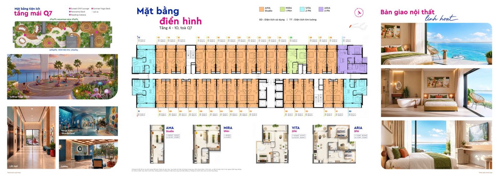 Tờ gập Qtopia Vũng Tàu tháp Q7 – mặt bằng điển hình và nội thất bàn giao Tờ gập Qtopia Vũng Tàu tháp Q7 – mặt bằng điển hình và nội thất bàn giao